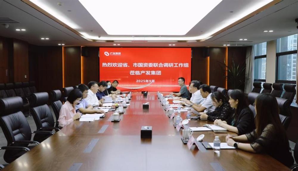 省、市國資委 聯(lián)合調研工作組到產(chǎn)發(fā)集團調研指導工作